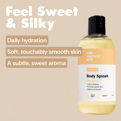 Body Splash - Skin Smoothing Body Oil (Vanilla Drip)
