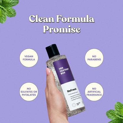 Refresh Plant Based Intimate Body Wash for Women - pH Balancing