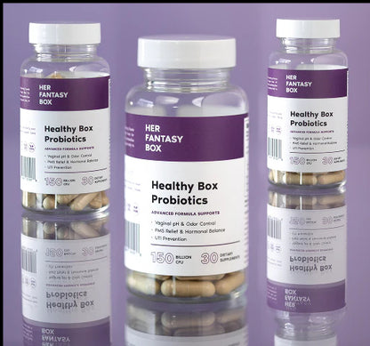 Healthy Box Probiotics for pH, Odor, Pms Relief & Uti Prevention
