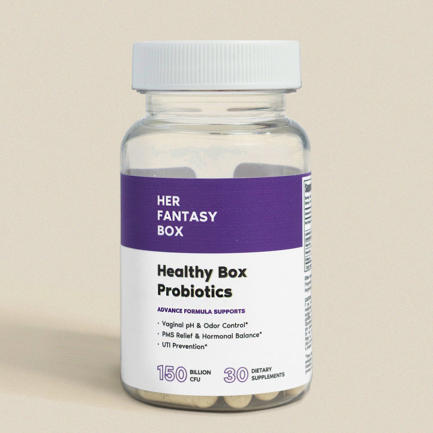 Healthy Box Probiotics for pH, Odor, Pms Relief & Uti Prevention
