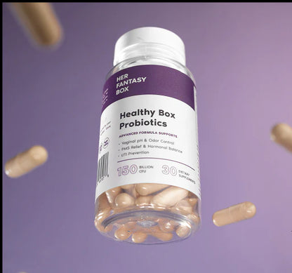 Healthy Box Probiotics for pH, Odor, Pms Relief & Uti Prevention
